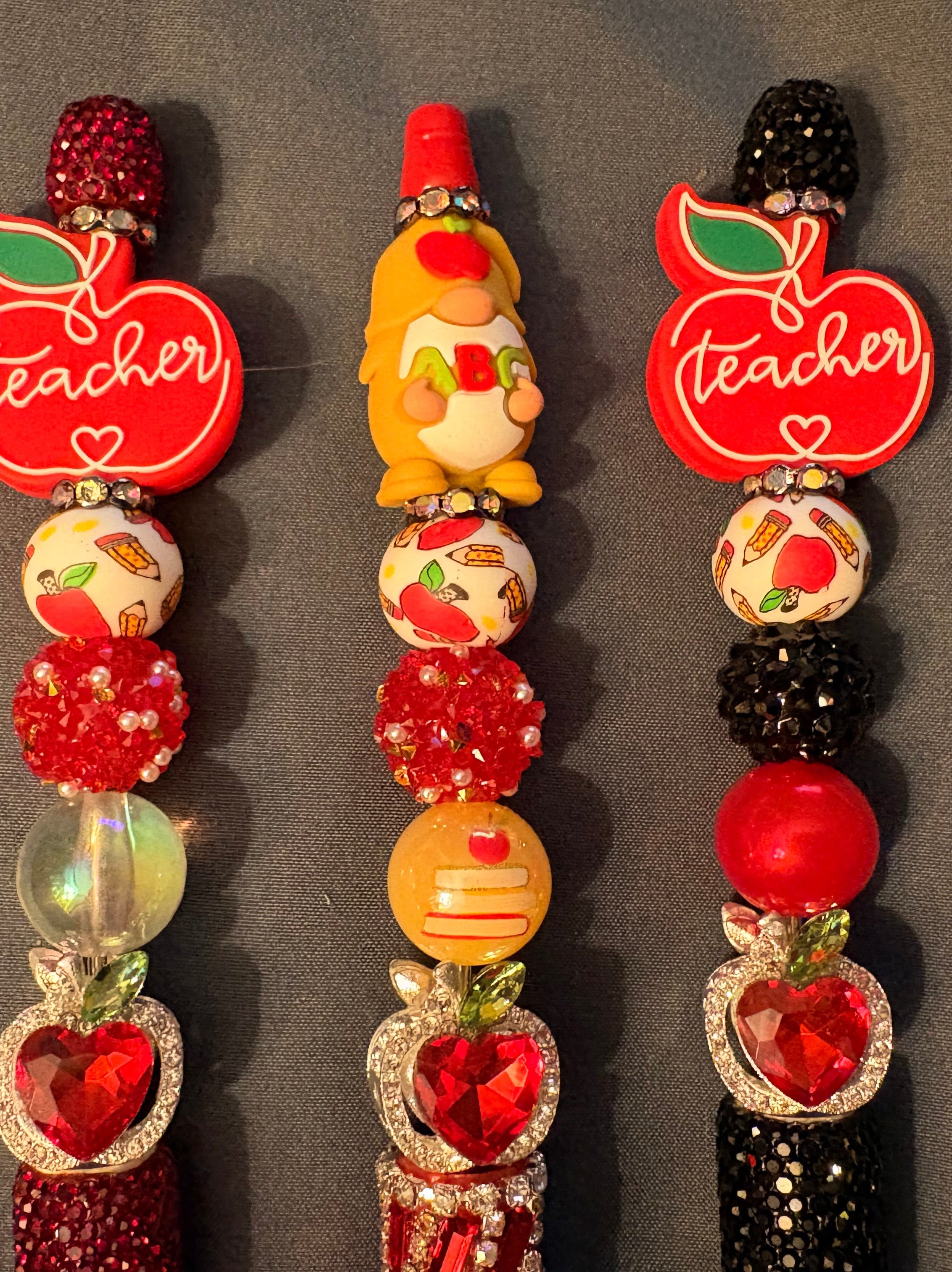 Beadable Teacher Pens