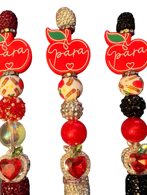Beadable Paraprofessional Pens