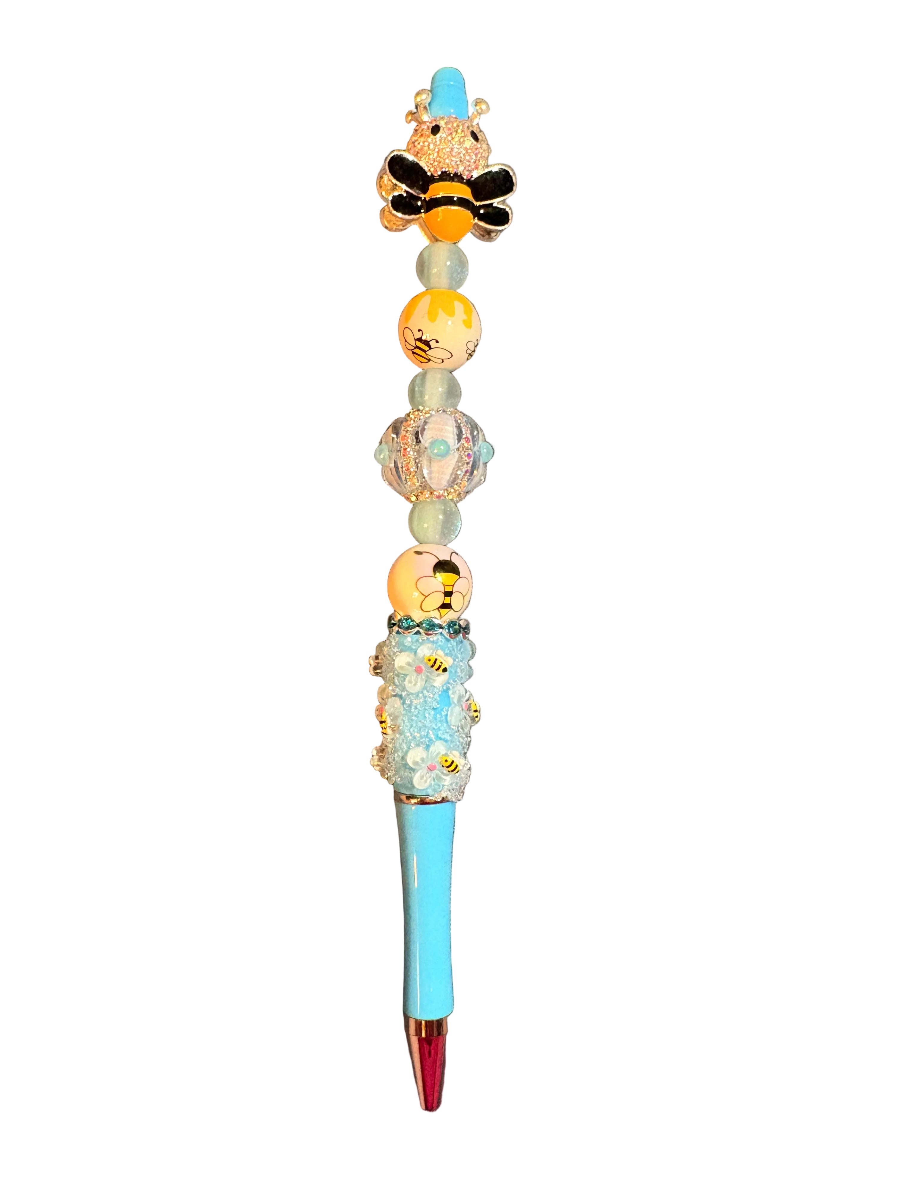 Beadable Bee Pens