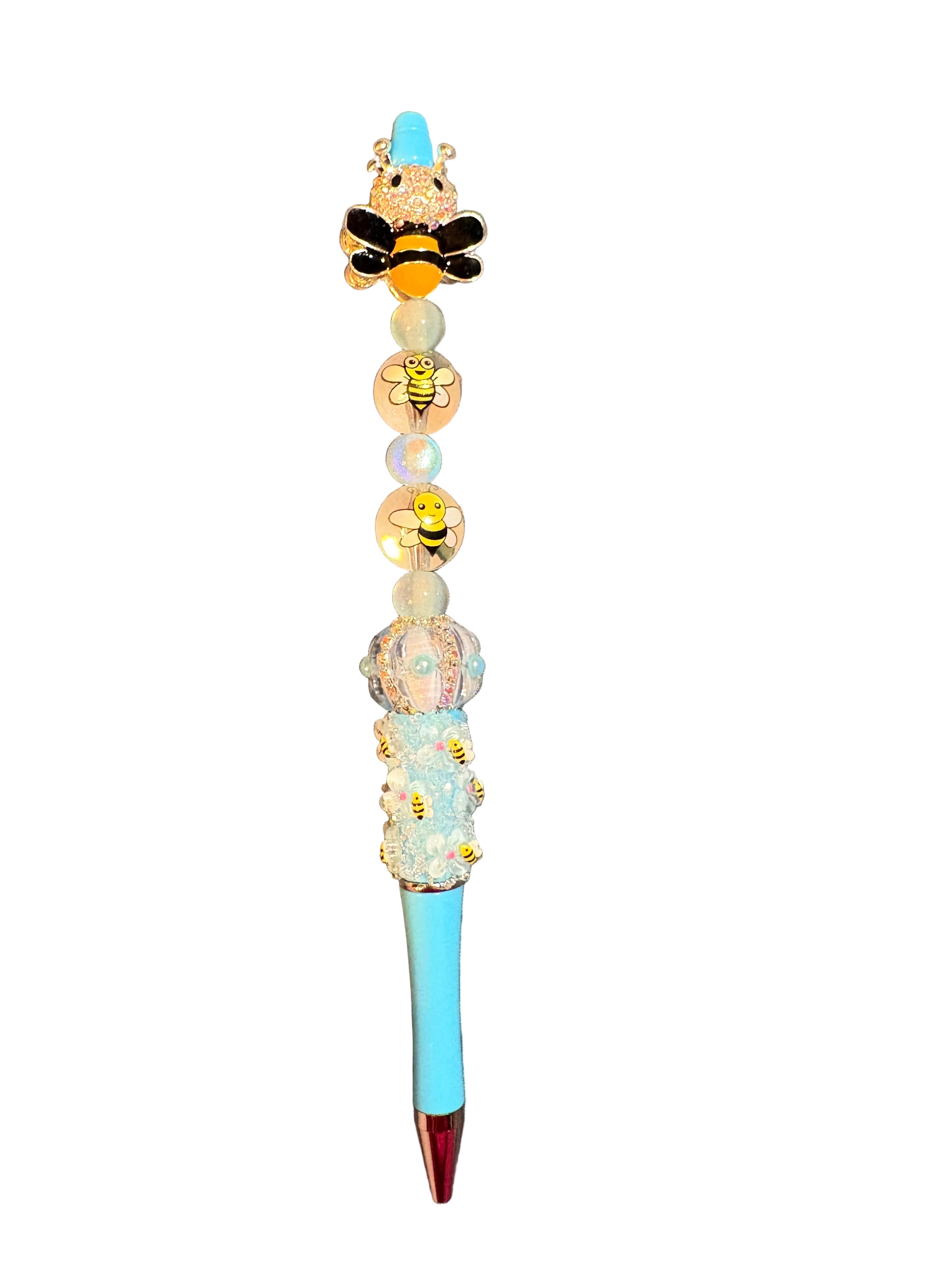 Beadable Bee Pens