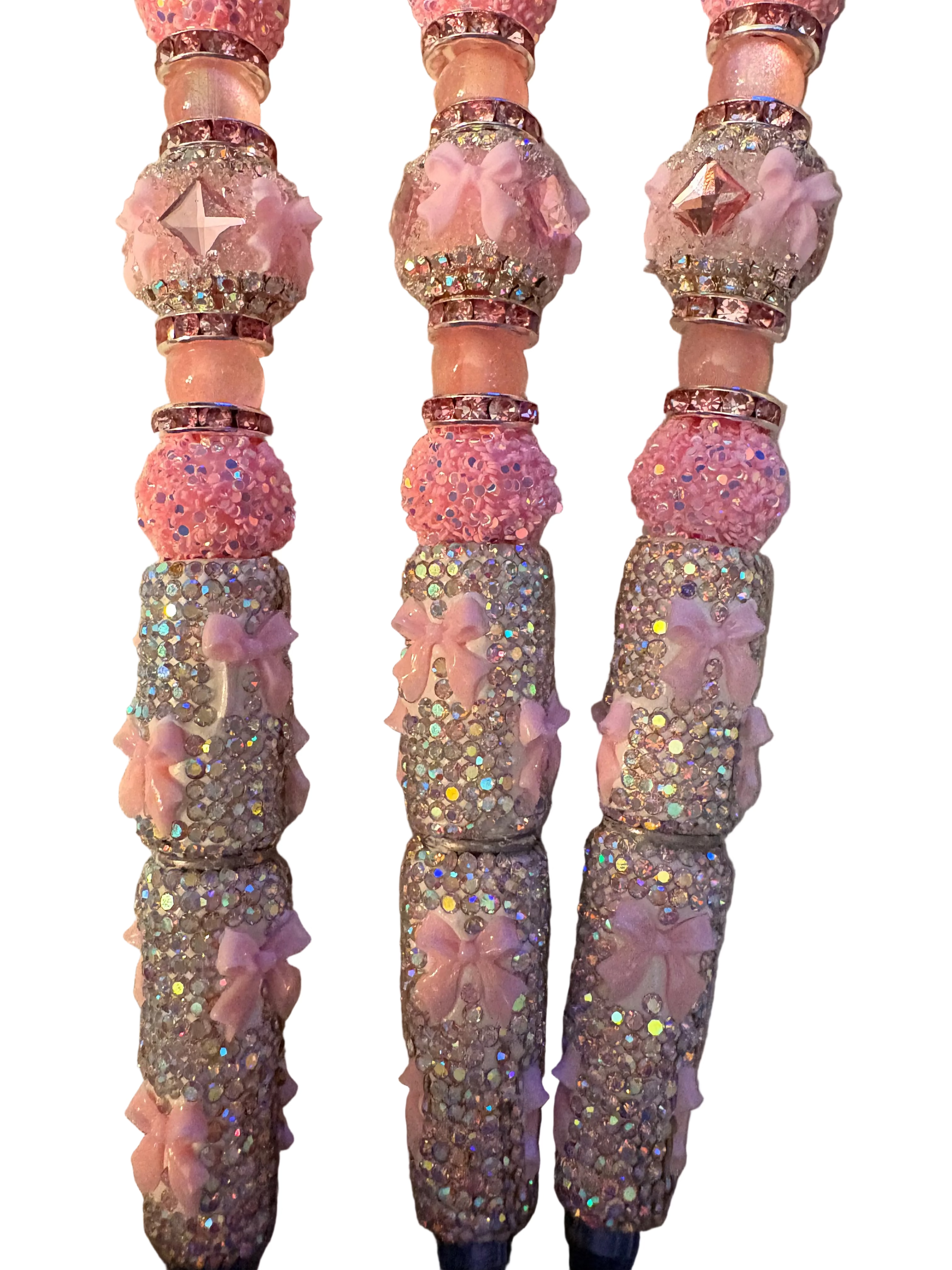 Pink Bow Pens