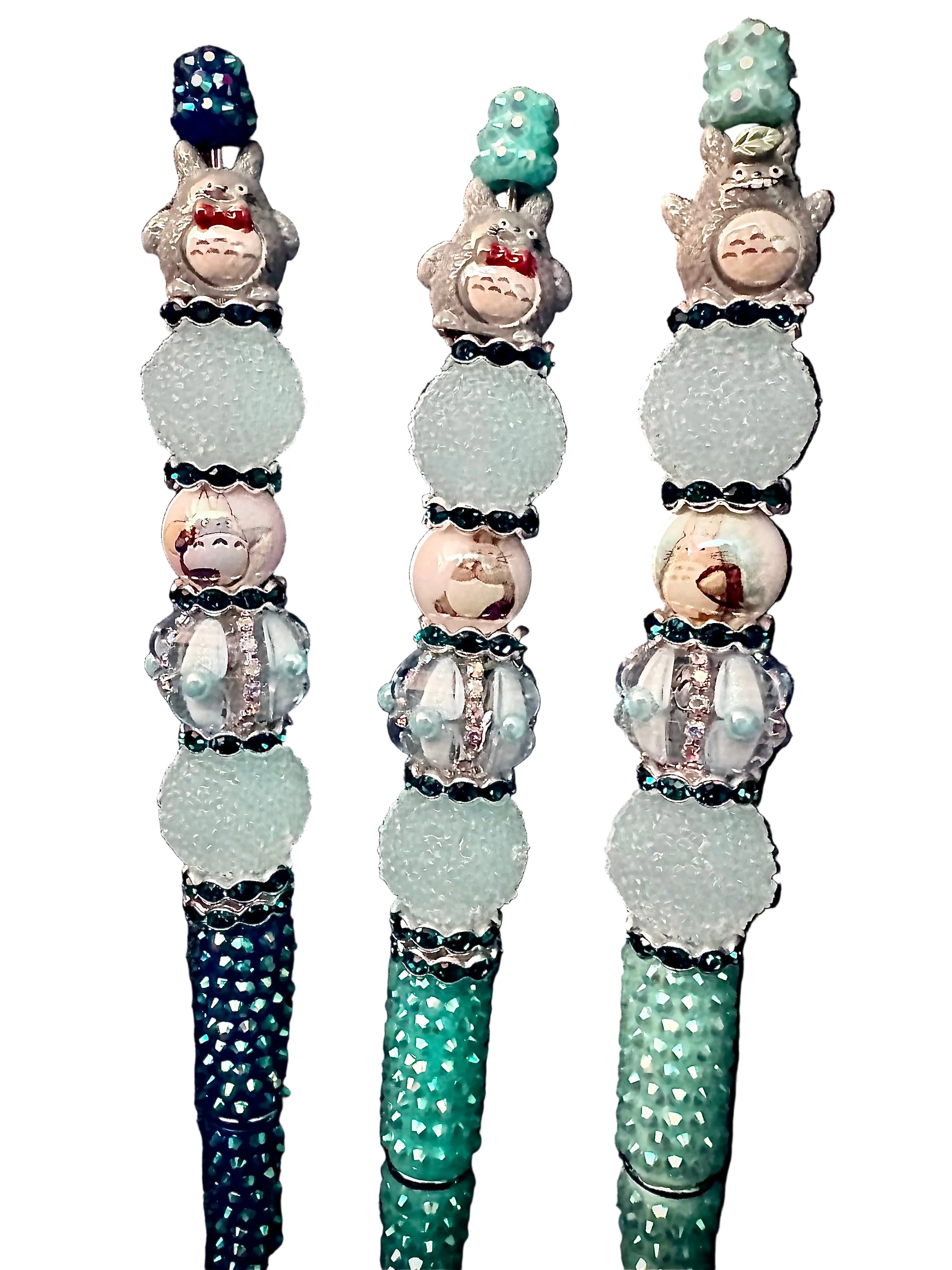 Beadable Totoro Pens