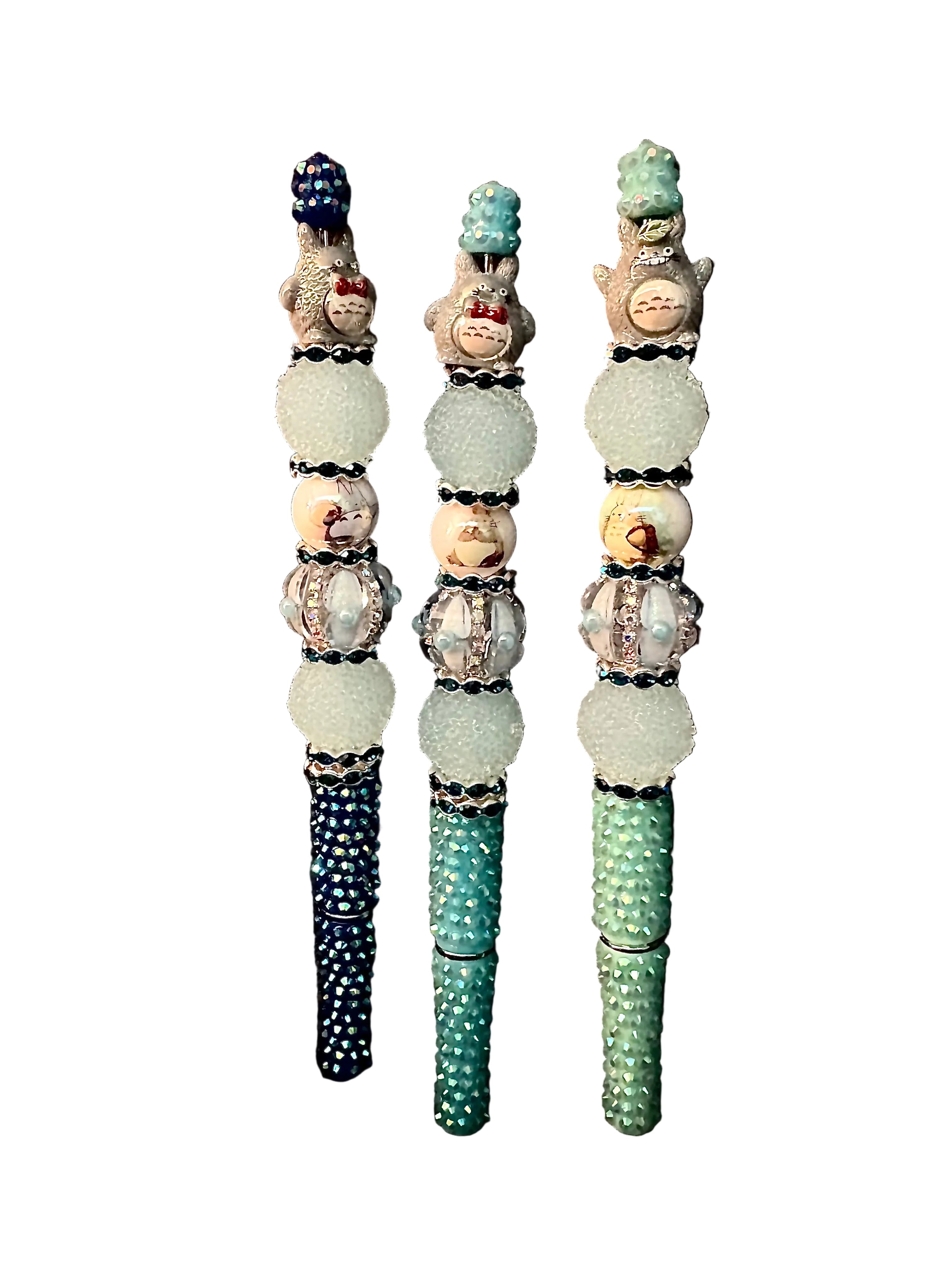 Beadable Totoro Pens