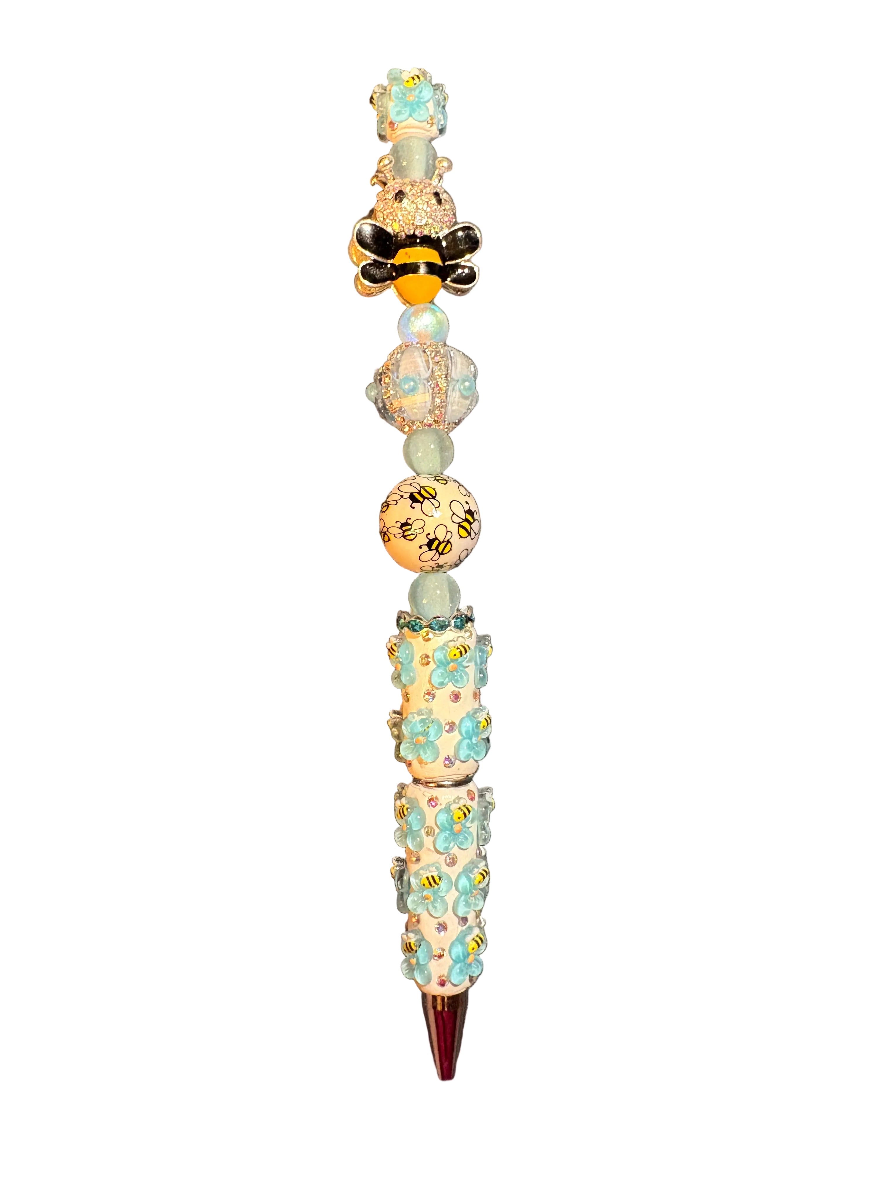 Beadable Bee Pens